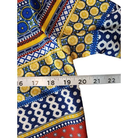 Ruby Rd. Petite small Colorful blouse - Picture 8 of 8